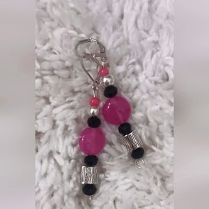 🍒 Dangle Hand Crafted Earrings 925 STERLING SILVER HOOKS 🐥